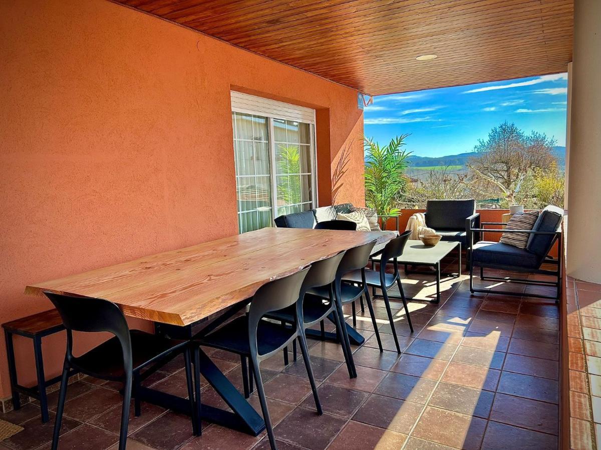 Вилла Piscina De Sal Barbacoa Wifi, Parking Gratis, 3 Min Pga Casa El Roble Жирона Экстерьер фото