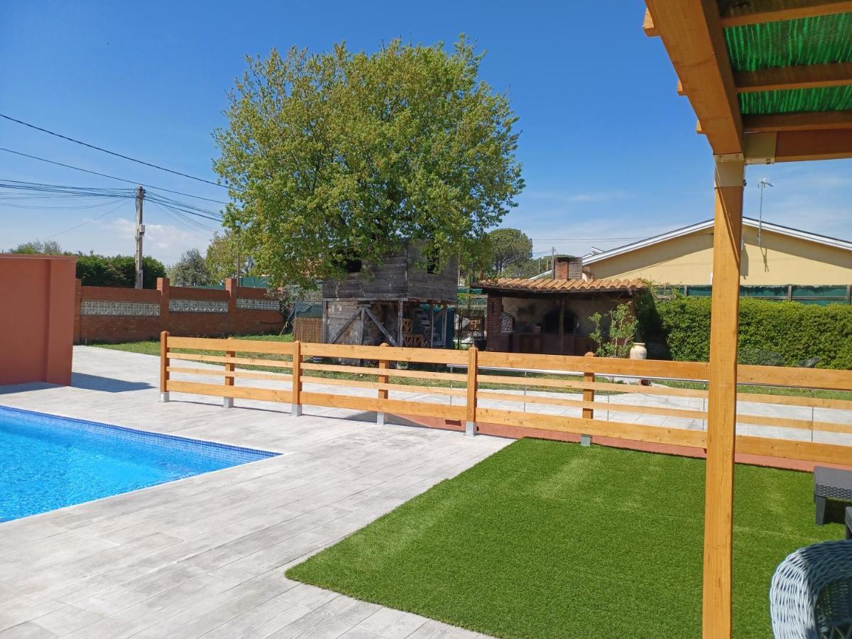 Вилла Piscina De Sal Barbacoa Wifi, Parking Gratis, 3 Min Pga Casa El Roble Жирона Экстерьер фото